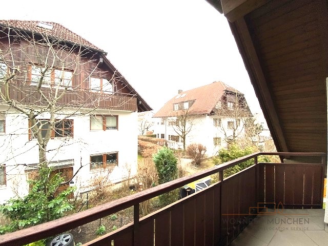 Ausblick vom Westbalkon