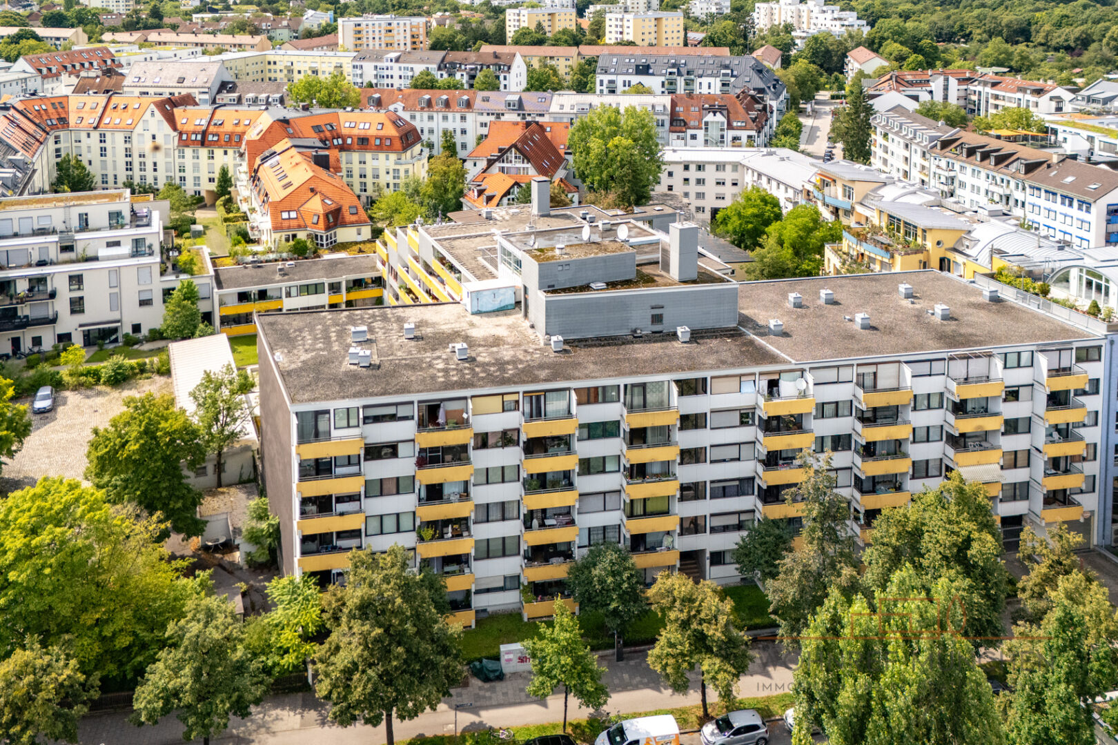Die Wohnanlage