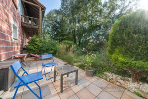 Terrasse und Garten